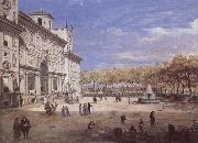 Gaspar Van Wittel The Villa Medici in Rome china oil painting reproduction